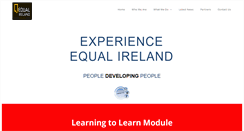 Desktop Screenshot of equalireland.ie